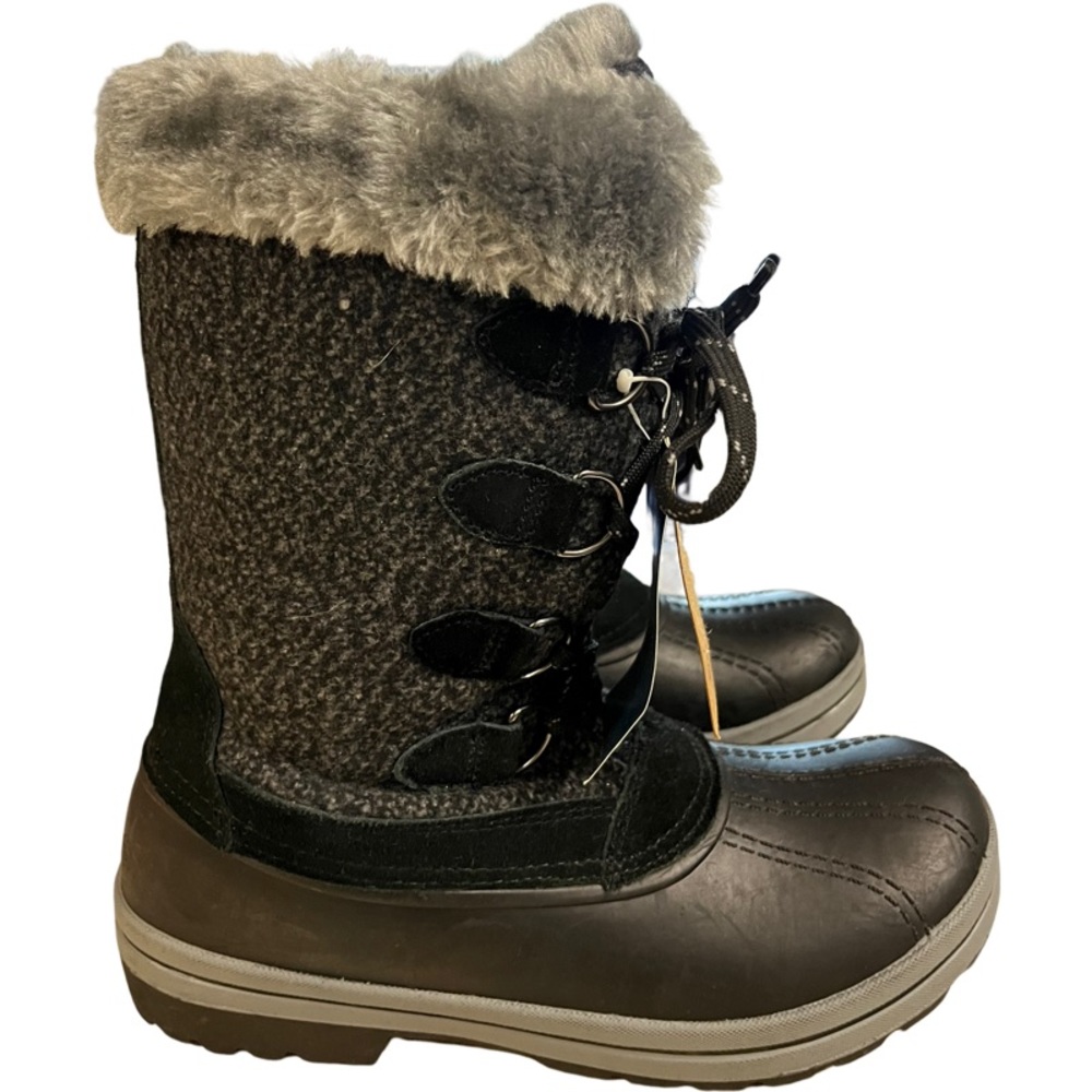 Magellan Boots Women's 8 Black Snow Winter
